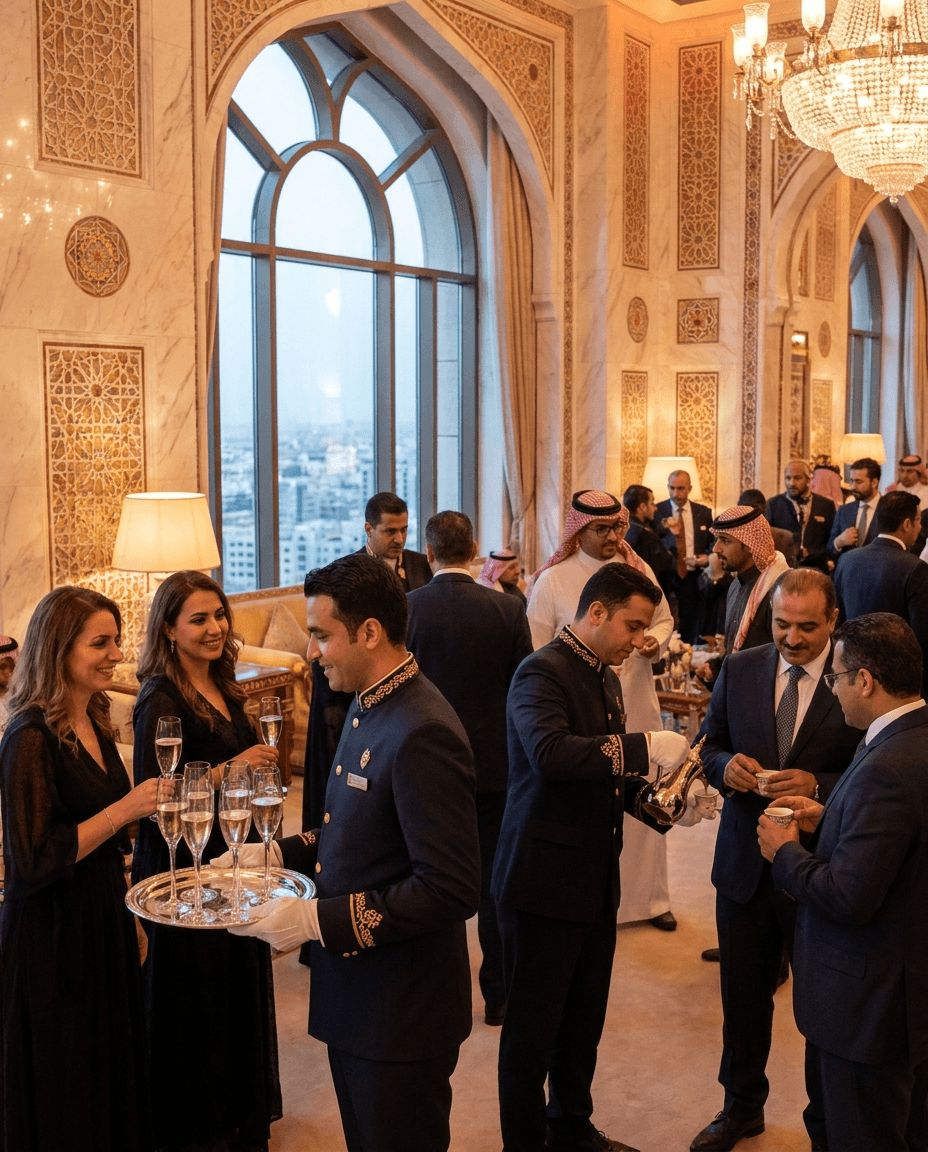 Matera hospitality staffing delivering polished event service