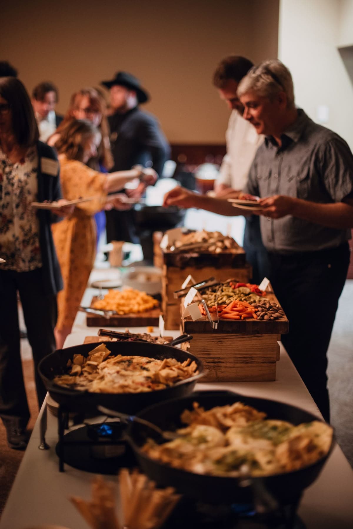 Premium lunch catering prepared for business and private gatherings